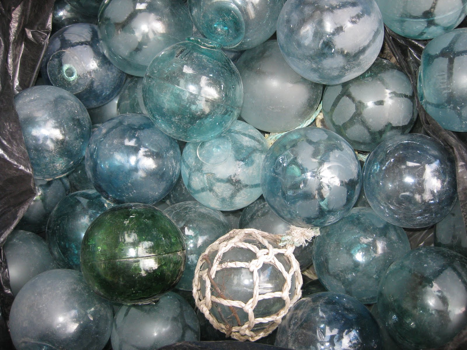 Everything Coastal I Won!!! Sea Glass Floats from Glass Float Junkie