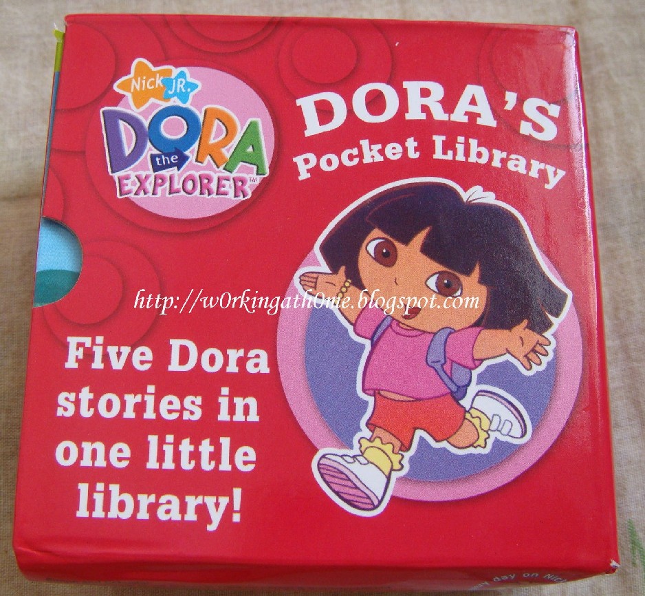 Ruby Tuesday # 5 Dora's Pocket Library | working at home