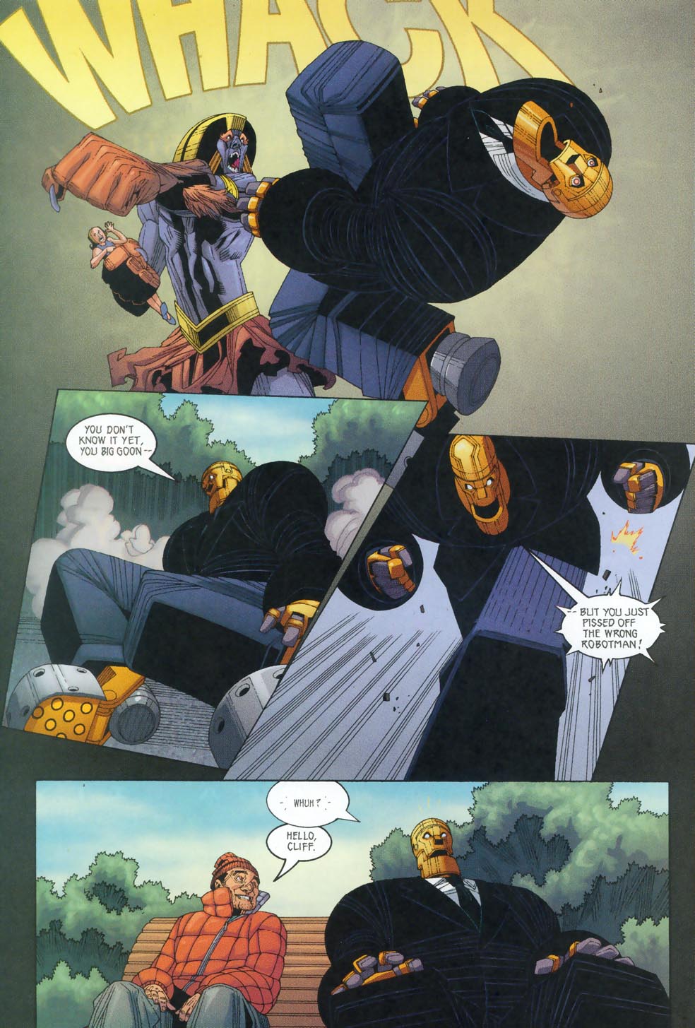 Read online Doom Patrol (2001) comic -  Issue #22 - 21