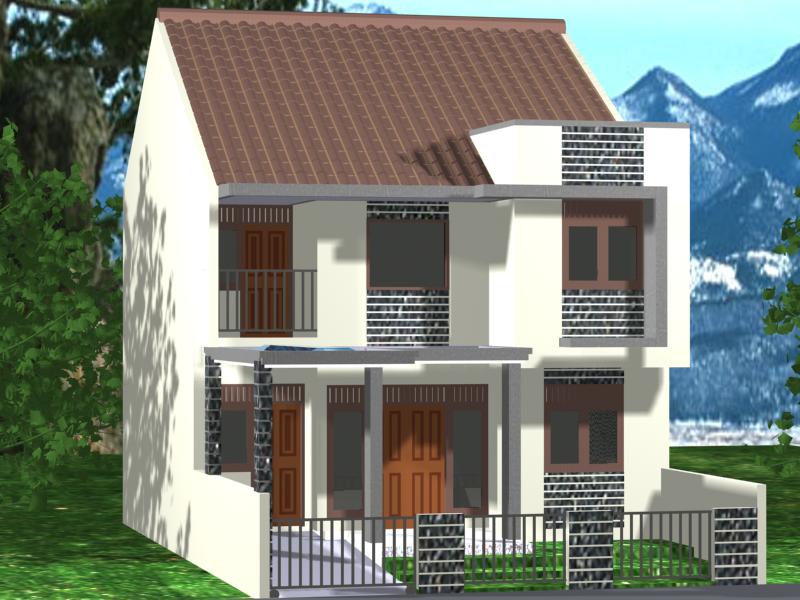 Suri's design: Contoh gambar 3D untuk rumah tinggal
