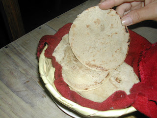 Honduran white corn tortillas