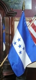 Honduran & US Flags