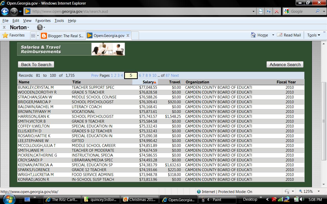 The Real School Police Camden County Schools Top 40 Salaries