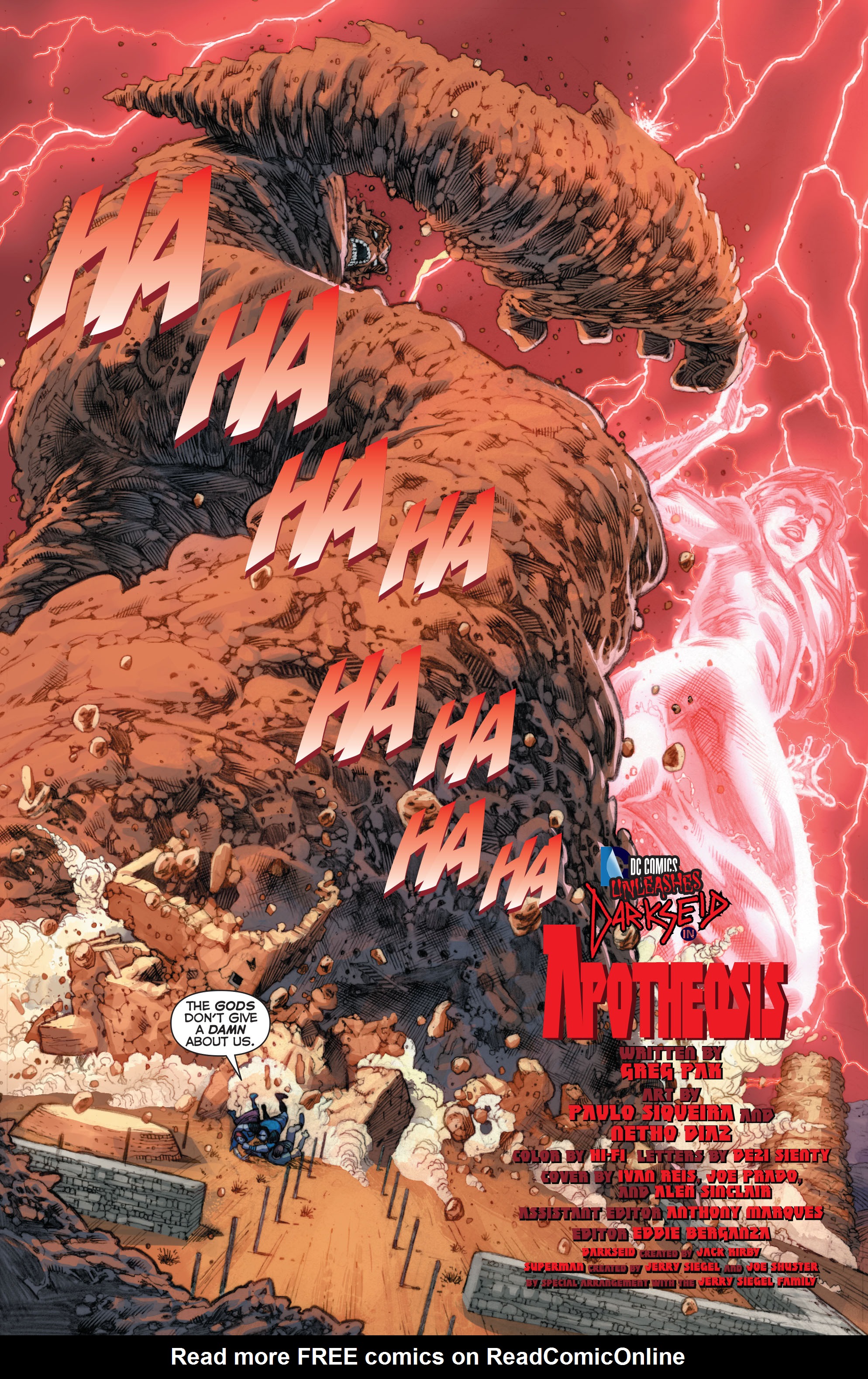 Read online Superman vs. Darkseid comic -  Issue # TPB - 206