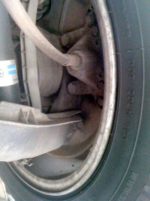 W124Merc: W124 Rear Knuckle replacement