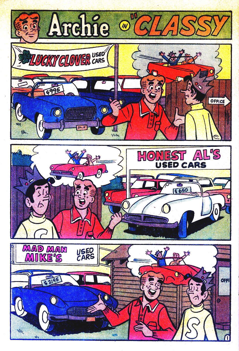Read online Archie's Joke Book Magazine comic -  Issue #180 - 10