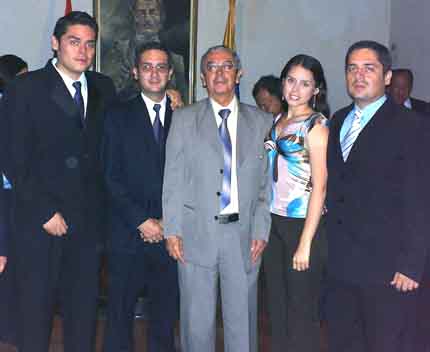 Posesión como miembro de la Academia de Historia de Norte de Santander, Cúcuta, 17 diciembre 2007