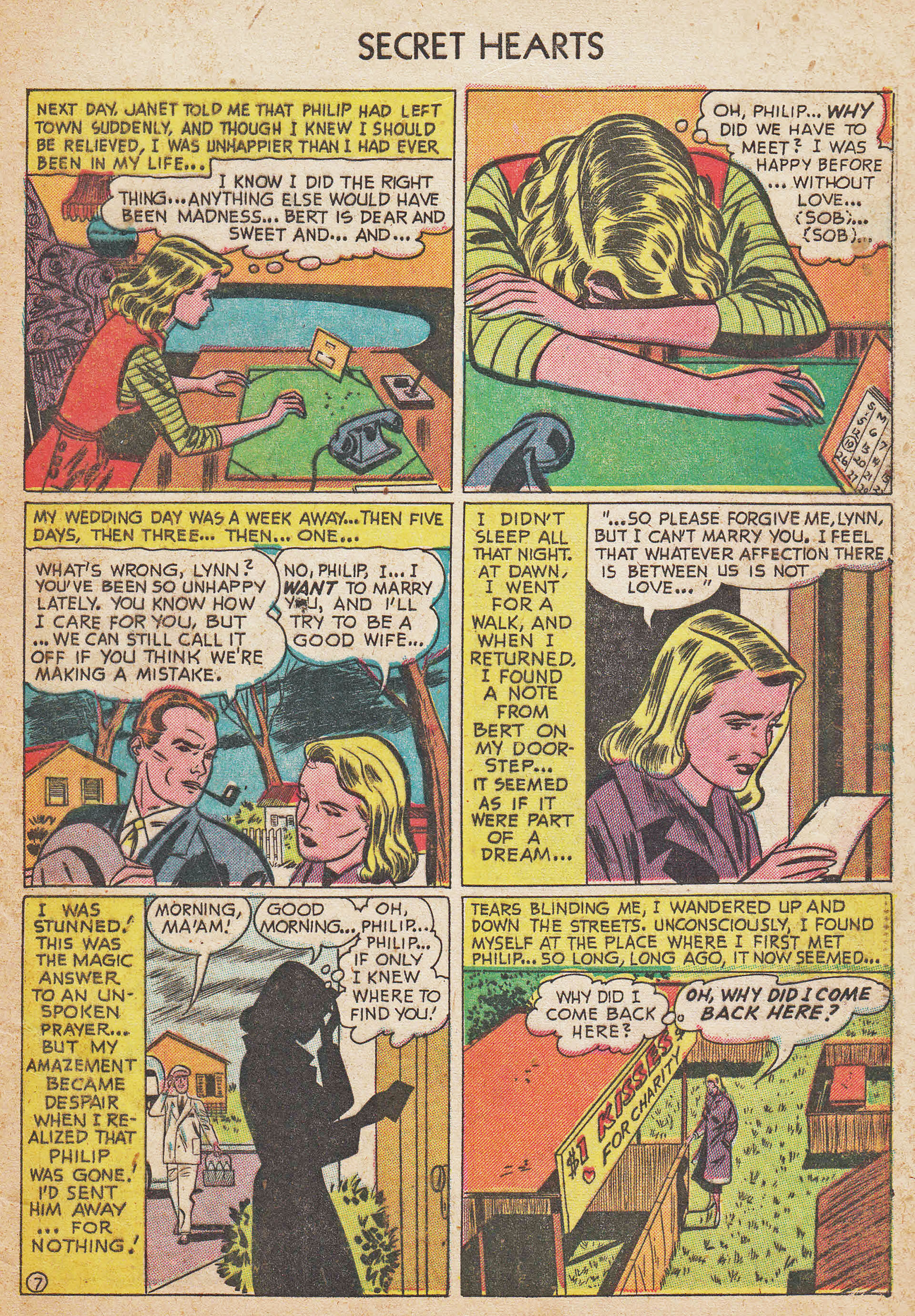 Read online Secret Hearts comic -  Issue #7 - 33