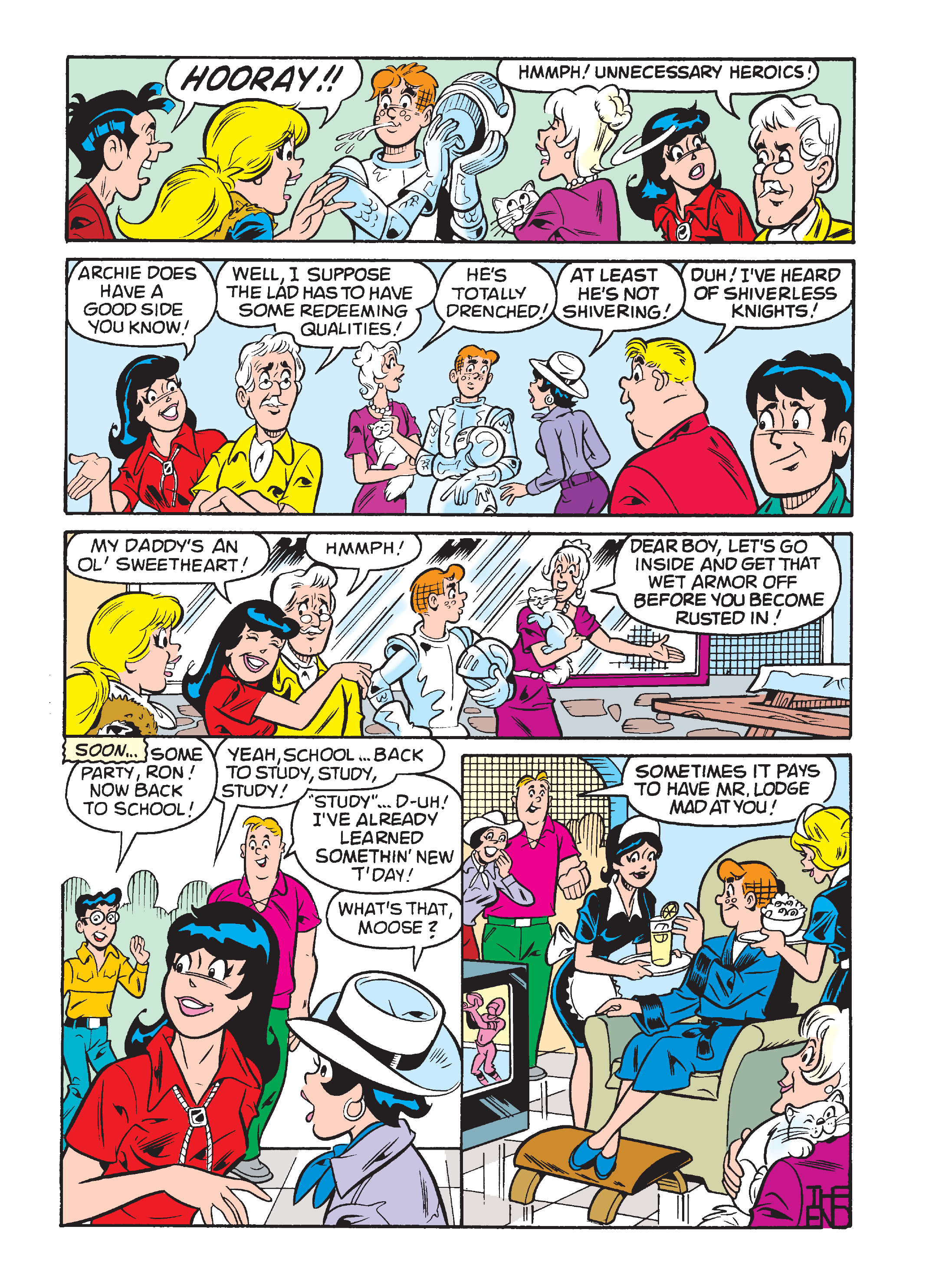 Read online World of Betty & Veronica Digest comic -  Issue #17 - 154