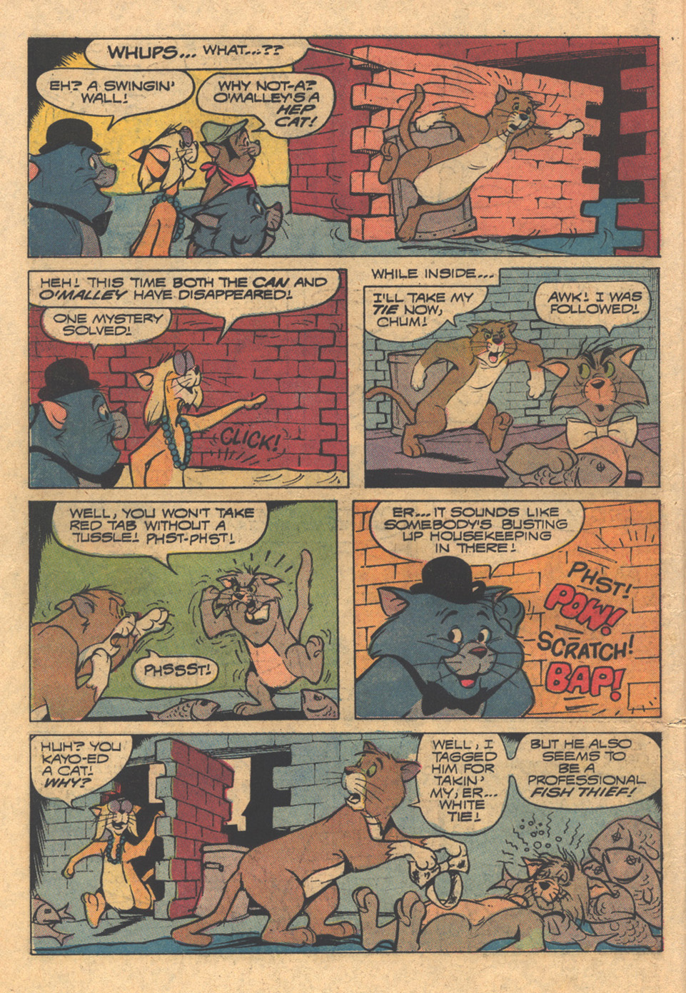 Read online O'Malley and the Alley Cats comic -  Issue #3 - 10