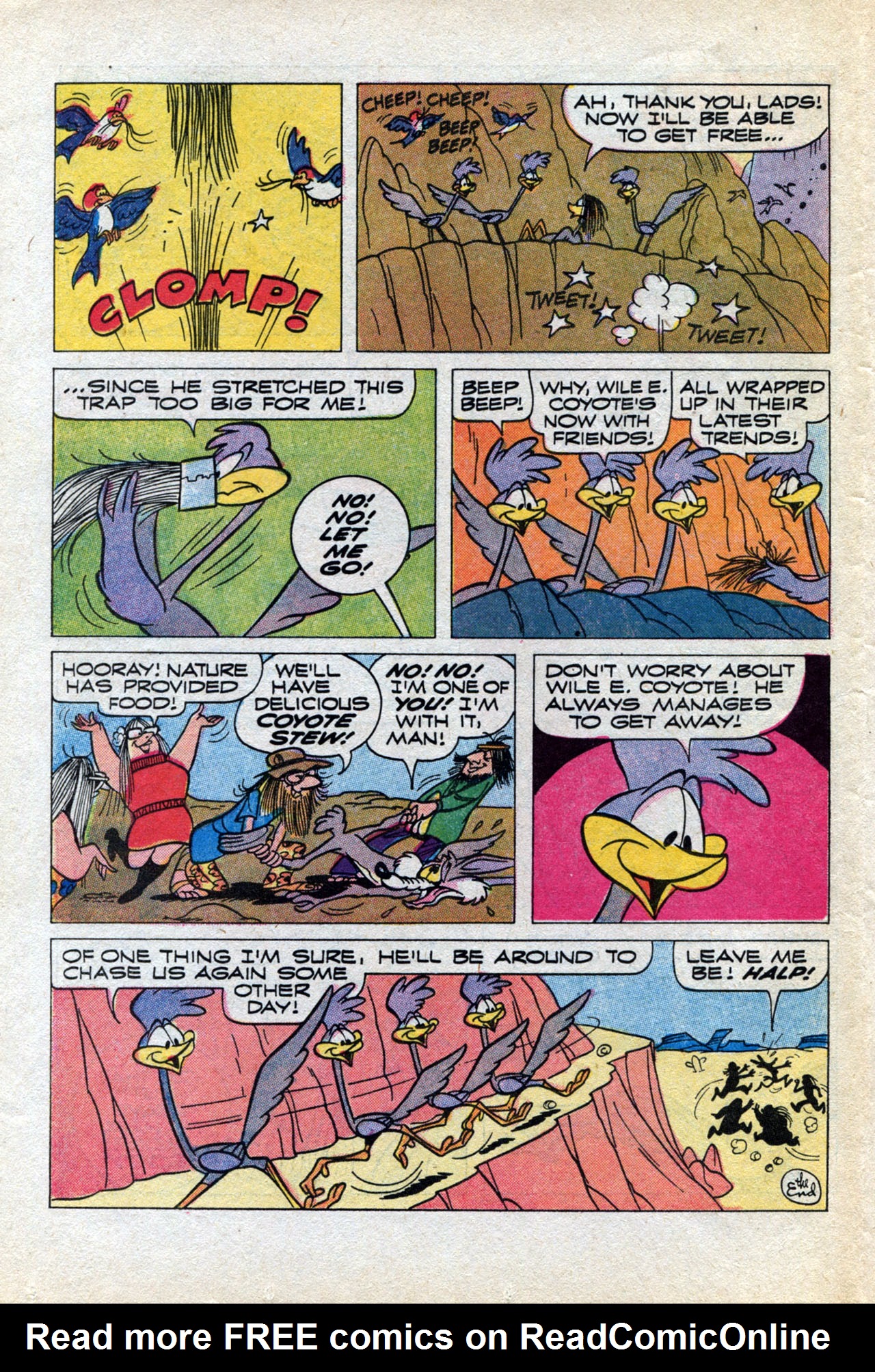 Read online Beep Beep The Road Runner comic -  Issue #24 - 25