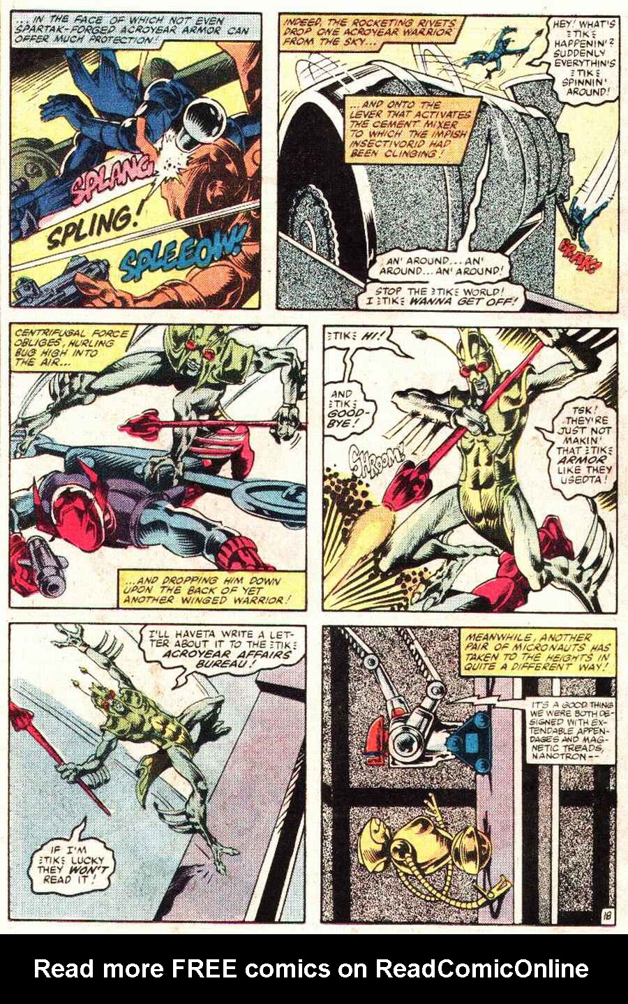 Read online Micronauts (1979) comic -  Issue #39 - 19