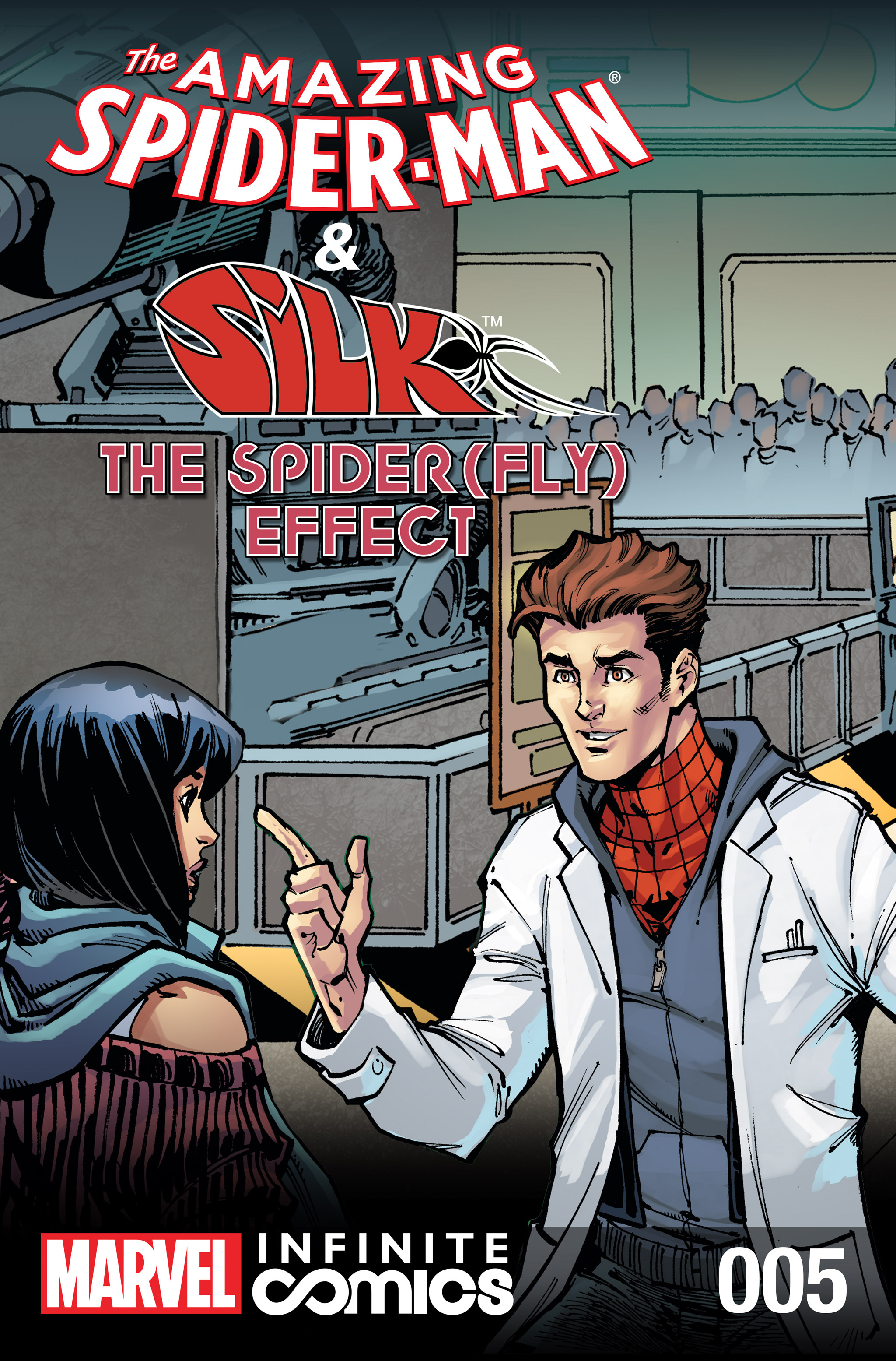 Read online The Amazing Spider-Man & Silk: The Spider(fly) Effect (Infinite Comics) comic -  Issue #5 - 1