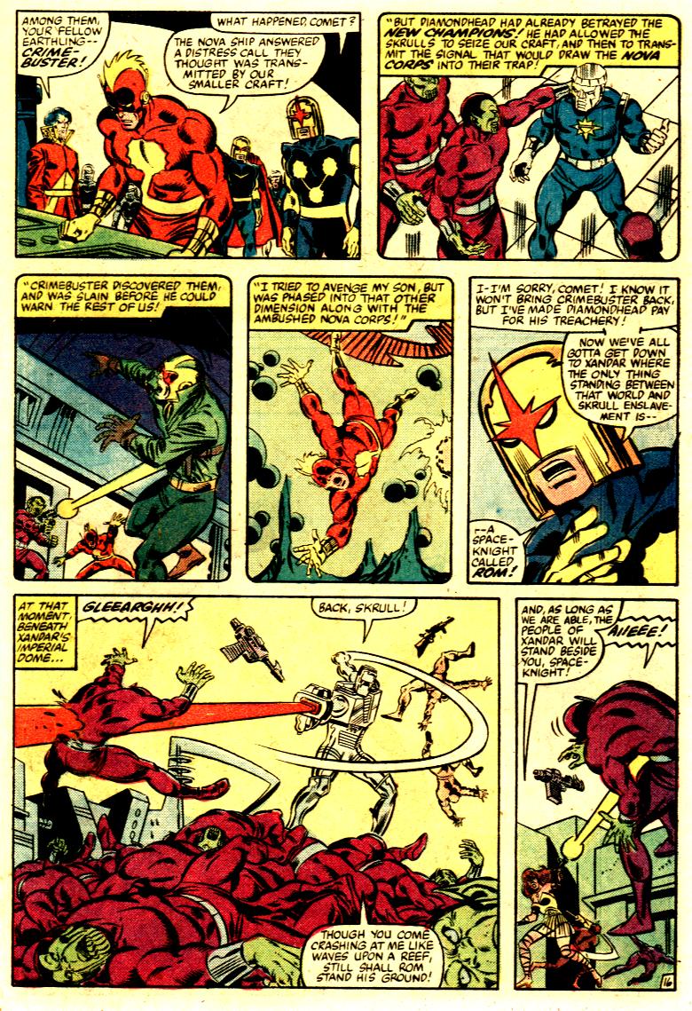 Read online ROM (1979) comic -  Issue #24 - 17