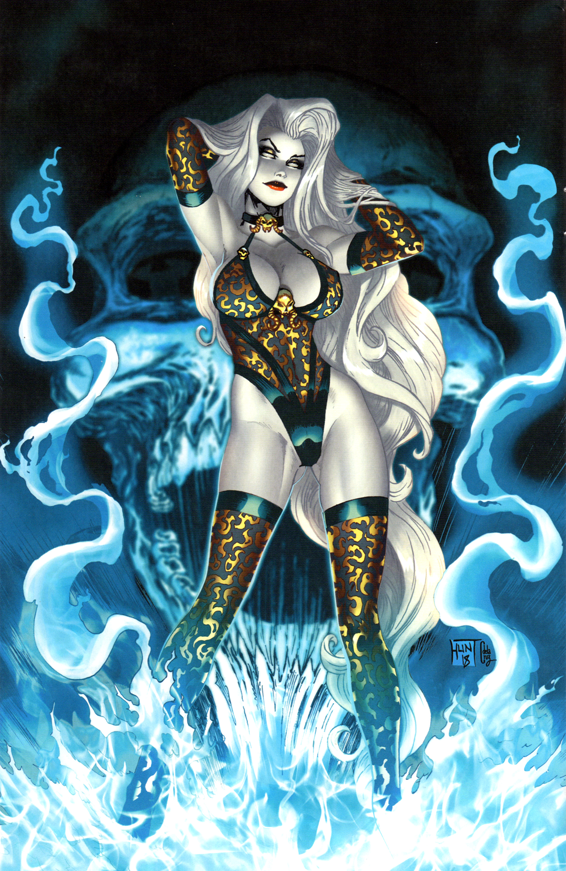 Read online Lady Death: Lingerie comic -  Issue # Full - 4
