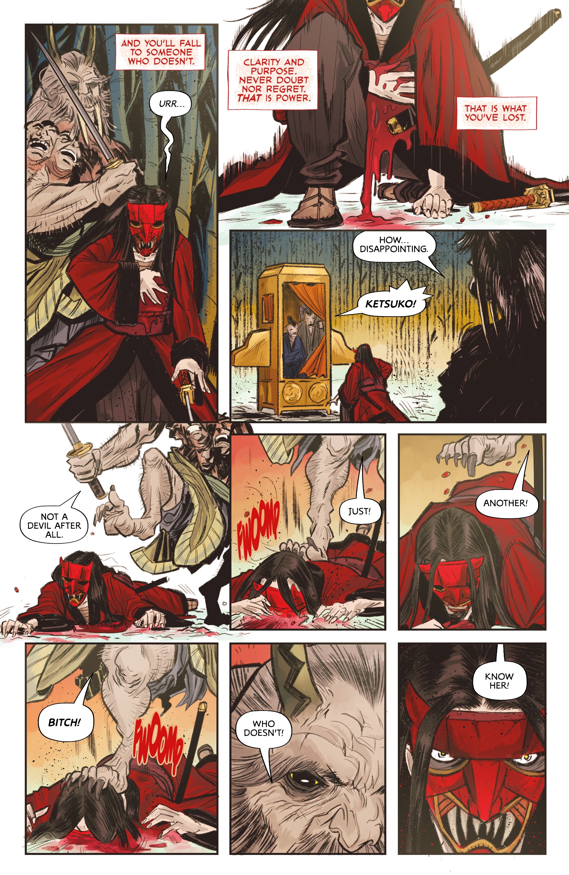 Read online The Devil's Red Bride comic -  Issue #4 - 23