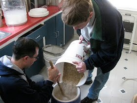 Rod and Brian Mashing In Rob and Brian Mashing In