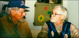 John Lilly with Tim Leary