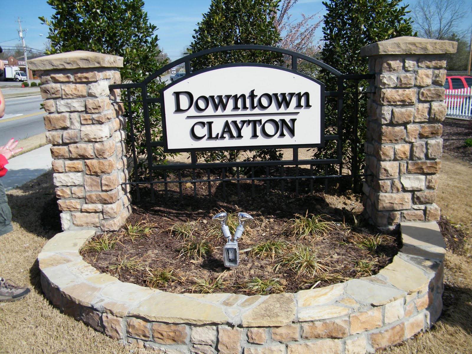 Downtown Clayton NC New Downtown Clayton Gateway Sign Unveiled