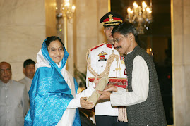 Dr. Kiran Seth, our founder chairman is receiving Padma Shri award from the President of India.