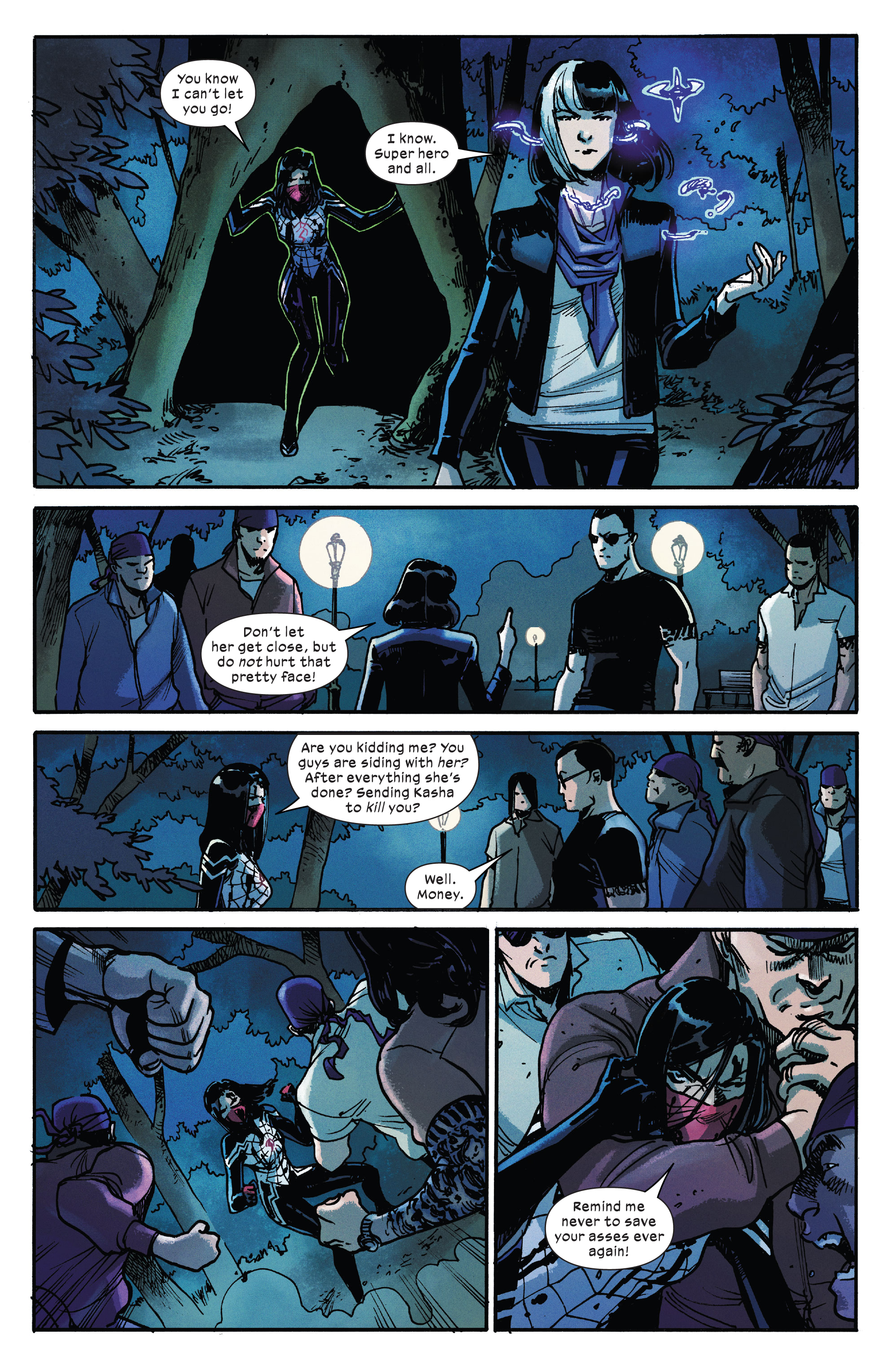 Read online Silk (2021) comic -  Issue #5 - 18