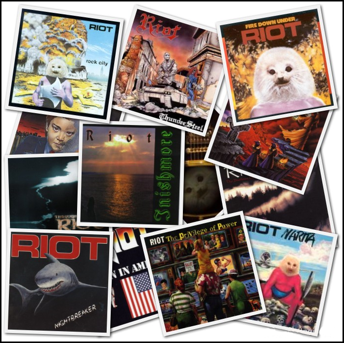 Riot - Album Discography (1977 - 2006) | RARE AND OBSCURE METAL ARCHIVES