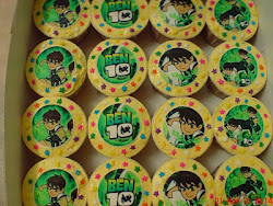 Cupcakes with edible image
