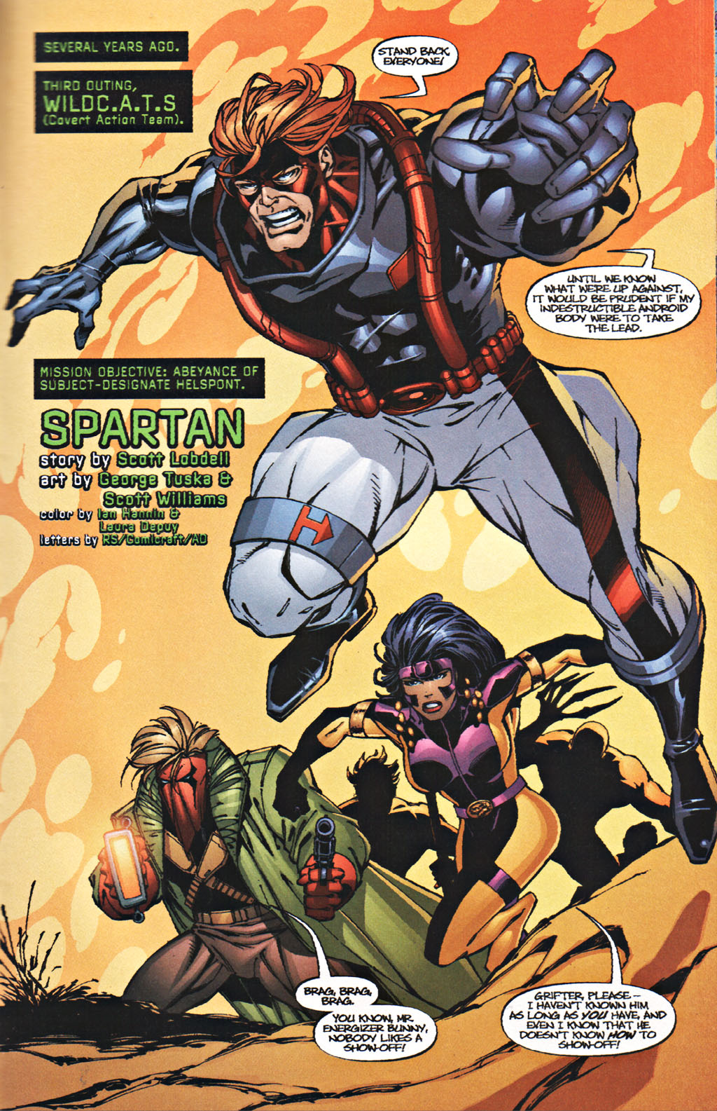 Read online WildCats: Mosaic comic -  Issue # Full - 27