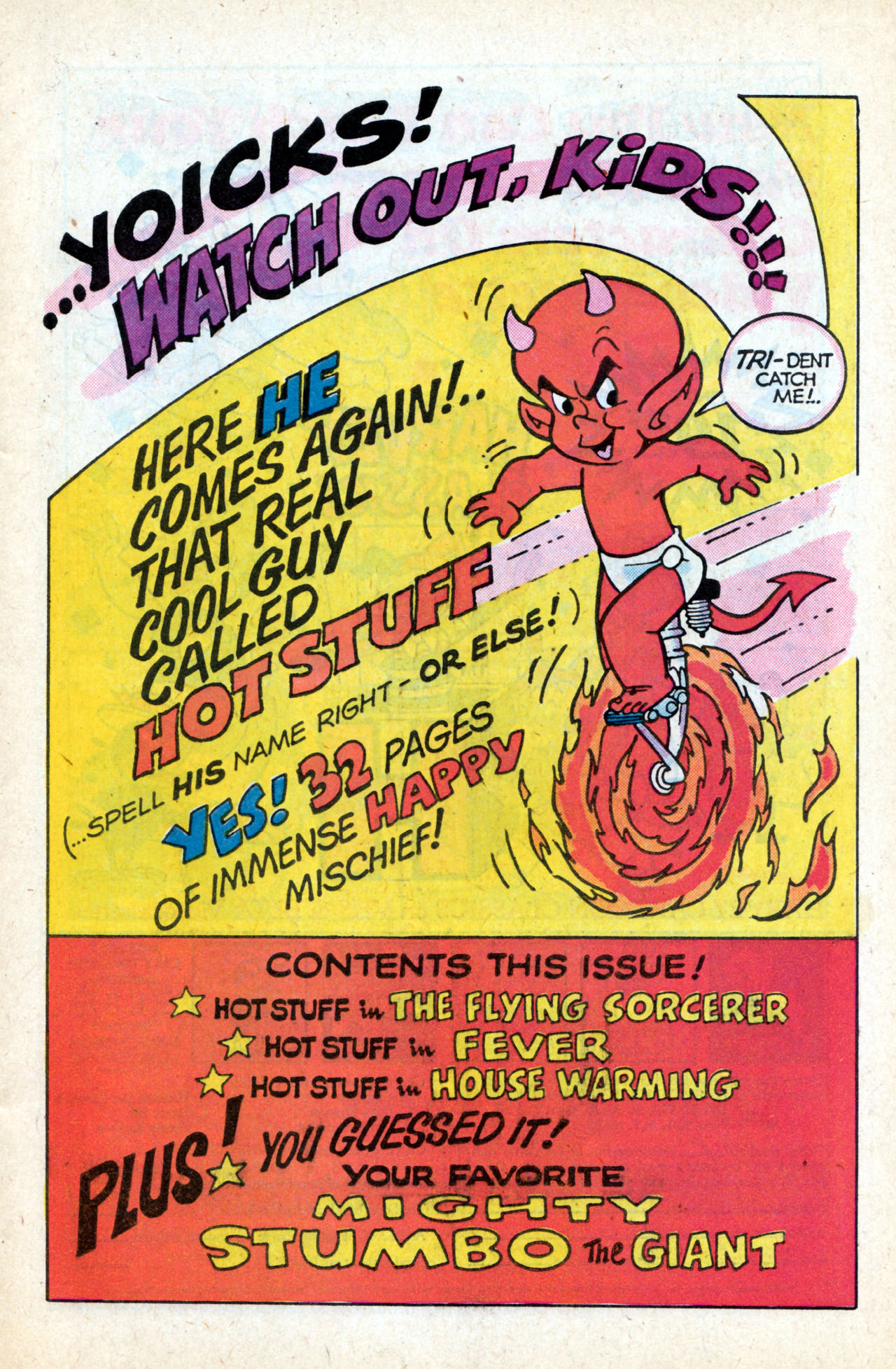 Read online Hot Stuff, the Little Devil comic -  Issue #166 - 3