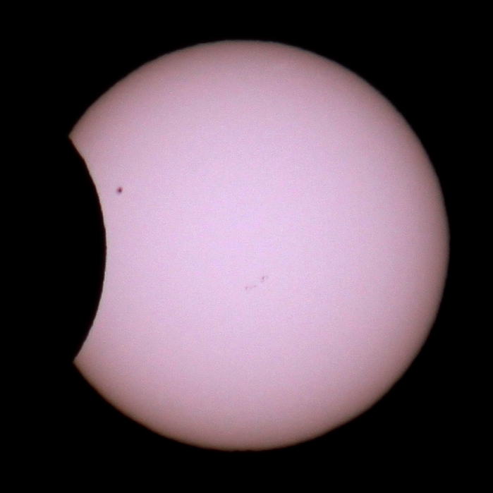 verestrellas Eclipse parcial de Sol del 4 de enero de 2011