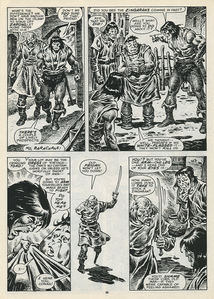 Read online The Savage Sword Of Conan comic -  Issue #199 - 12