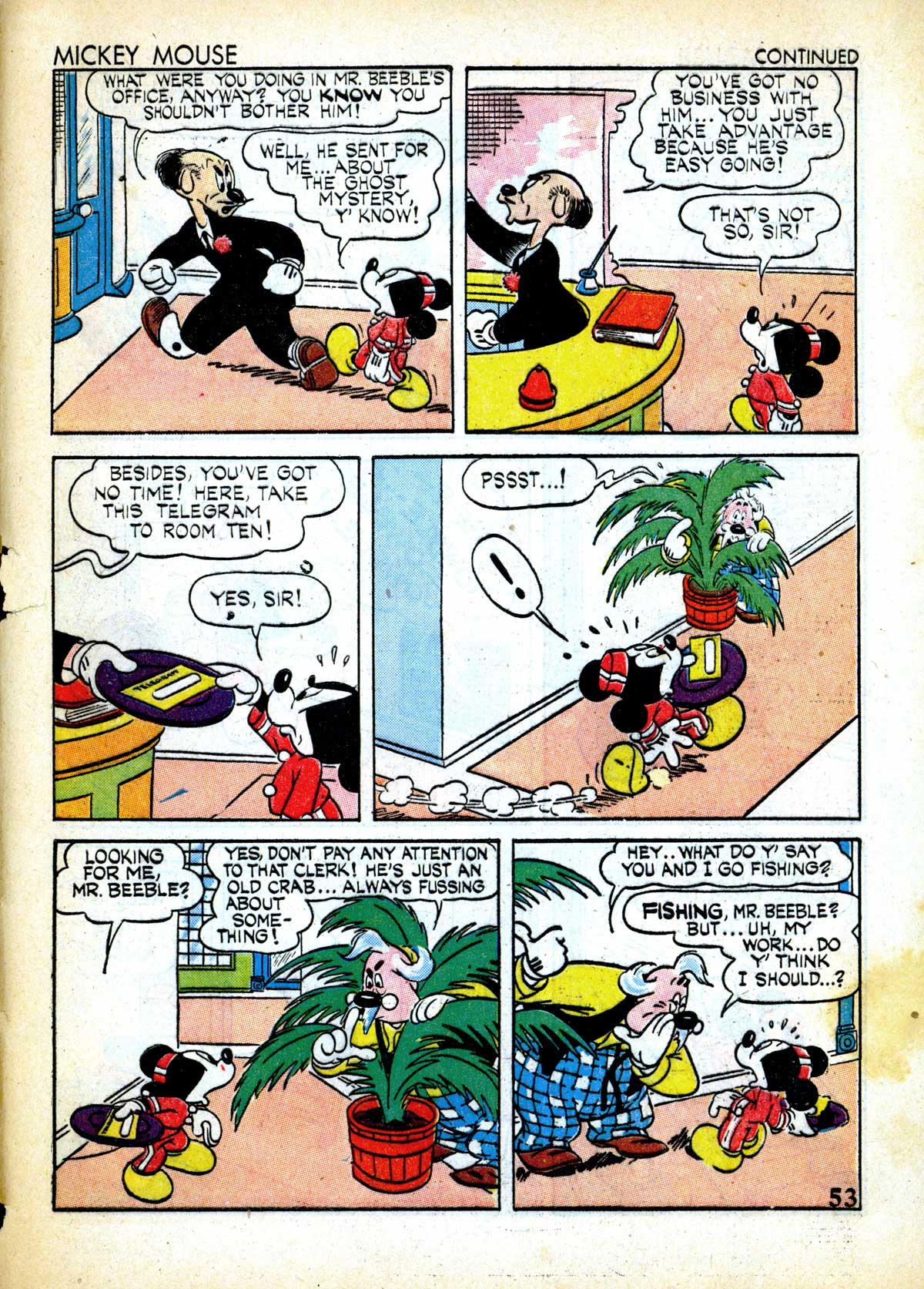 Read online Walt Disney's Comics and Stories comic -  Issue #32 - 55