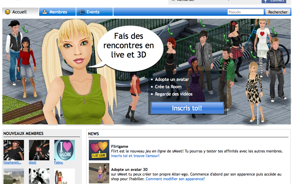 Jeu rencontre virtuel gratuit