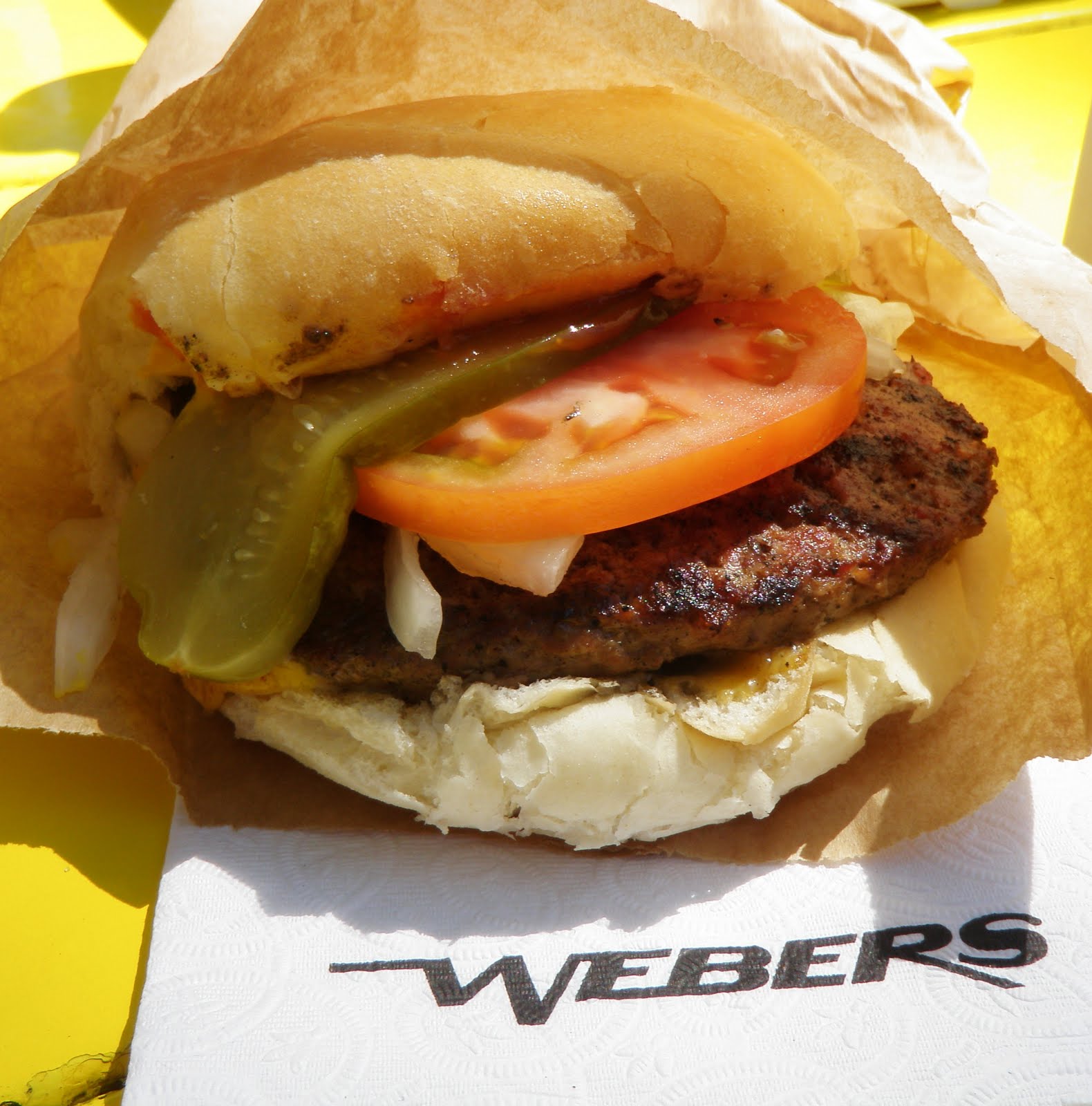 Handsome Burger ers Burgers, Hwy 11 north of Orillia Ontario Canada