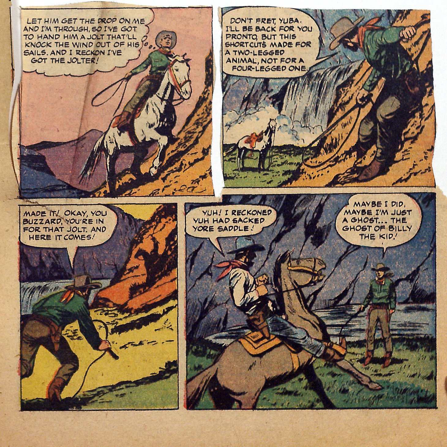 Read online Billy the Kid Adventure Magazine comic -  Issue #17 - 17