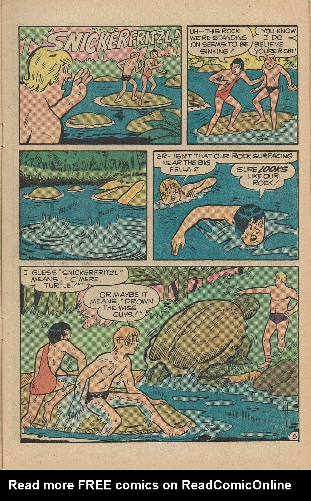 Read online Everything's Archie comic -  Issue #54 - 7