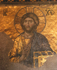 Jesus in die Hagia Sophia