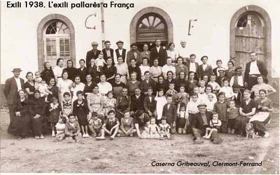 Exilio 1938. El exilio pallarés en Francia