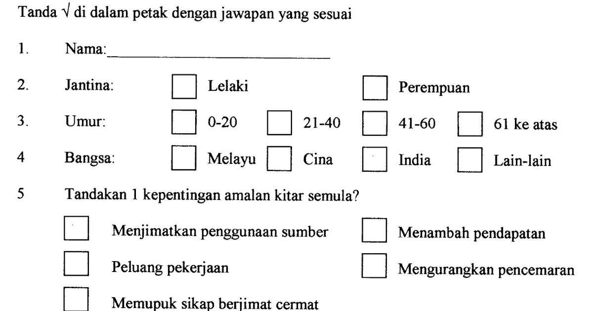Koleksi Soalan Geografi Tingkatan 1 Kssm - Selangor j