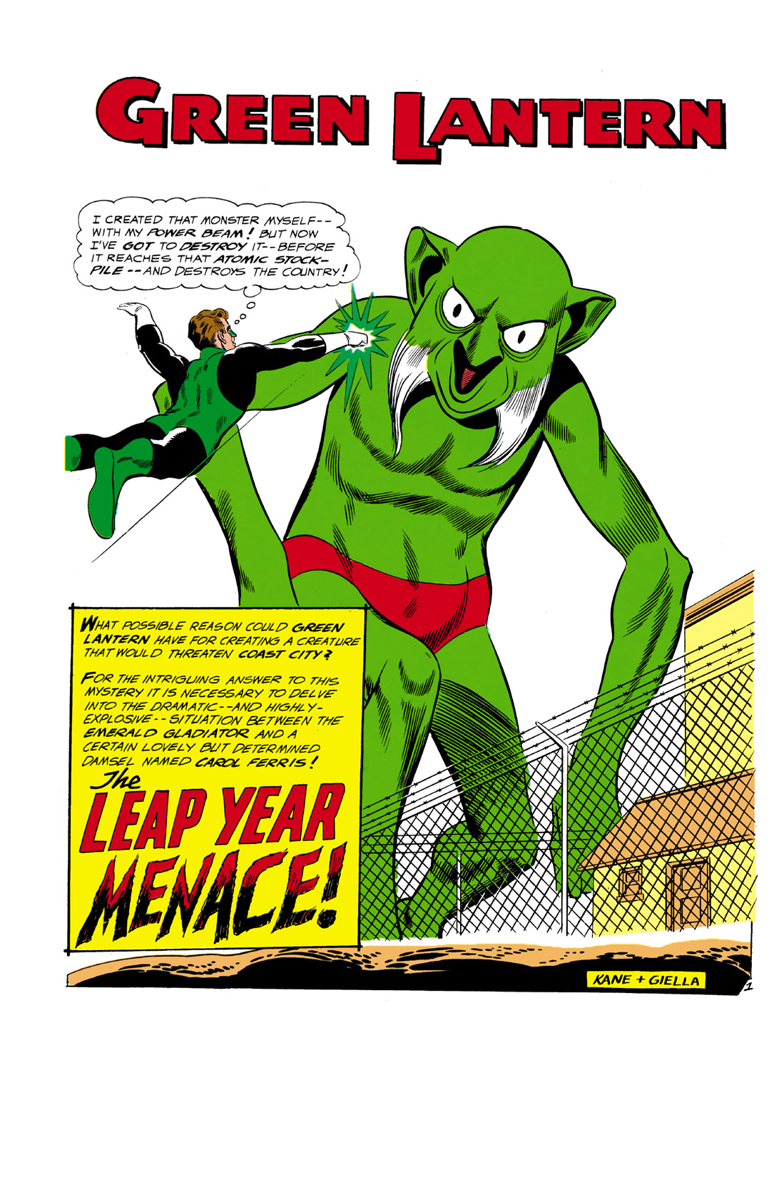 Read online Green Lantern (1960) comic -  Issue #3 - 15