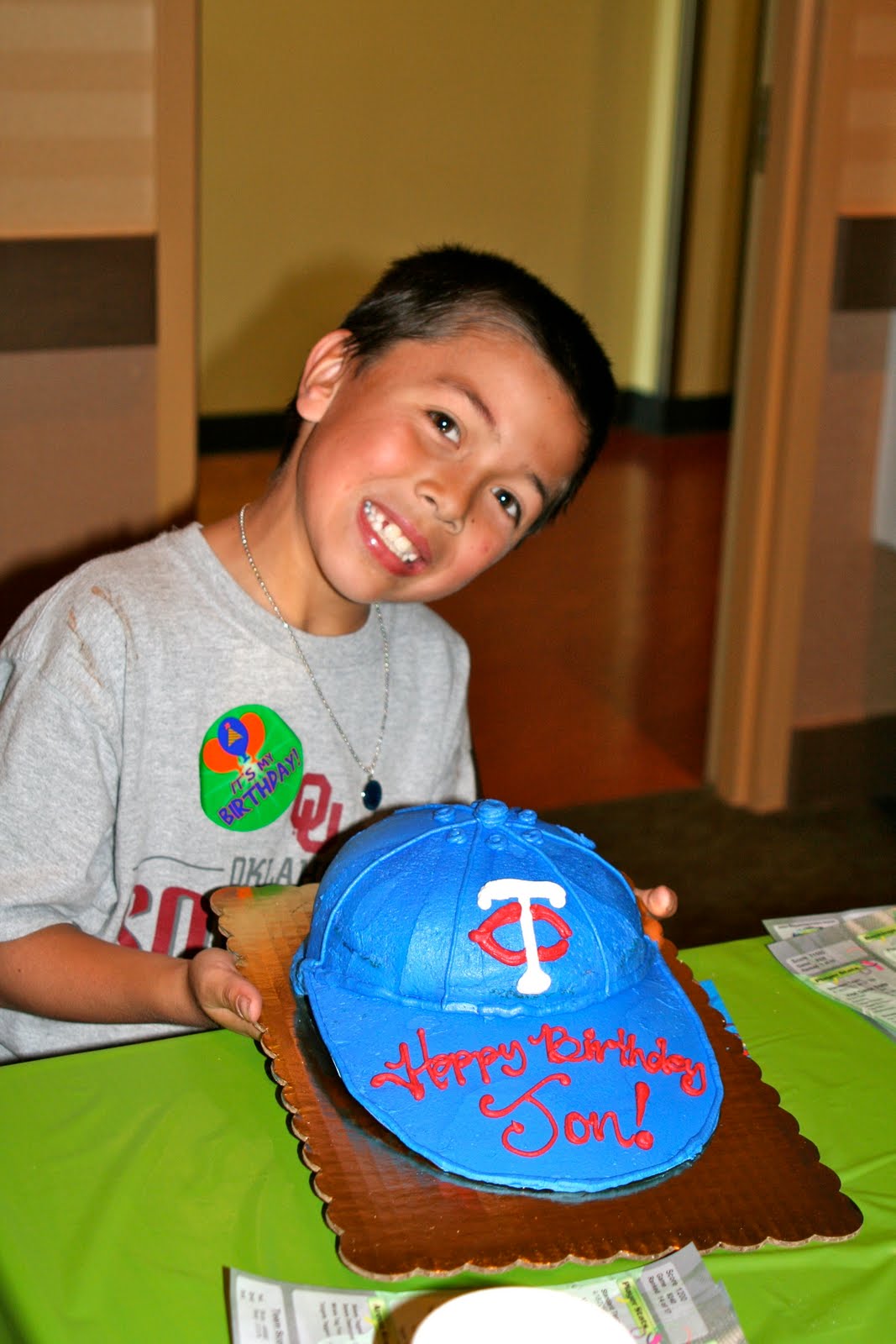 The Koehn Family Jon's 8th Birthday PINZ in Oakdale