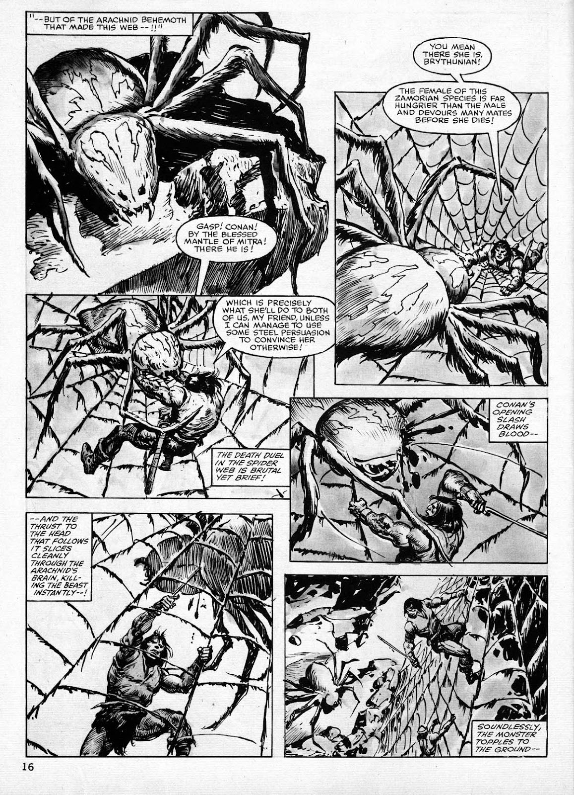 The Savage Sword Of Conan issue 77 - Page 16