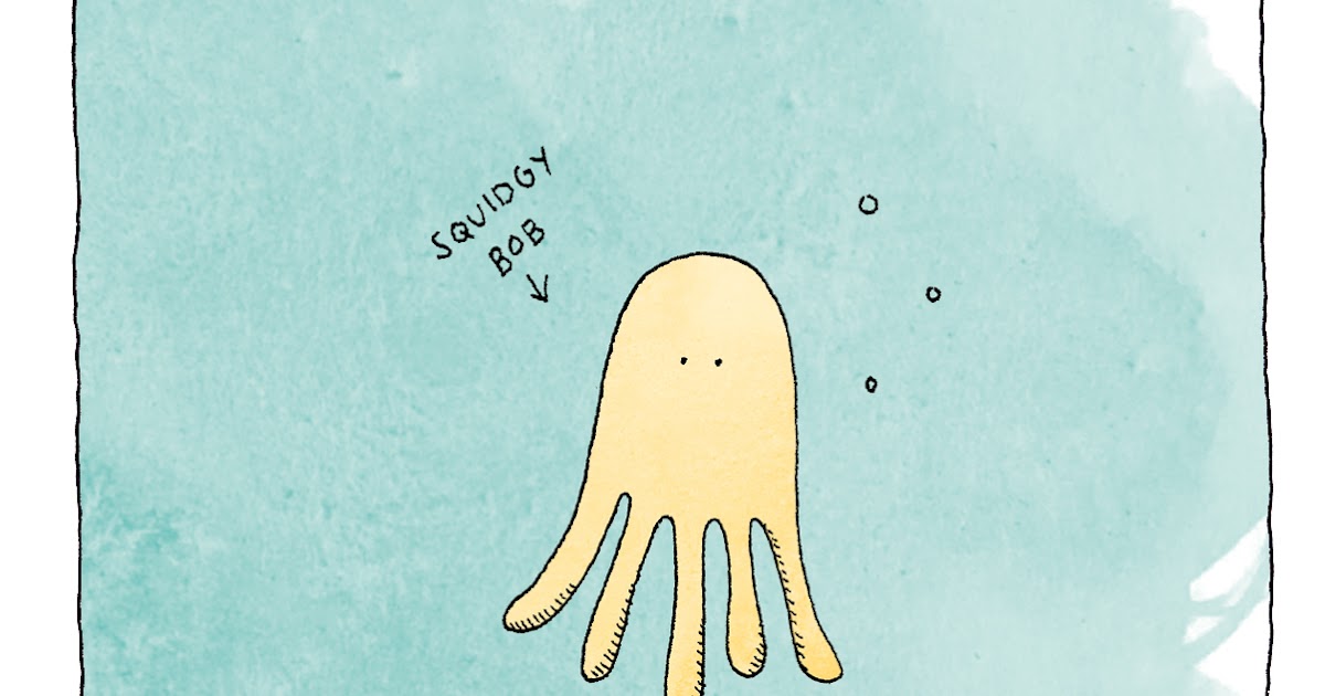 Scribbleblock: Introducing Squidgy Bob..!