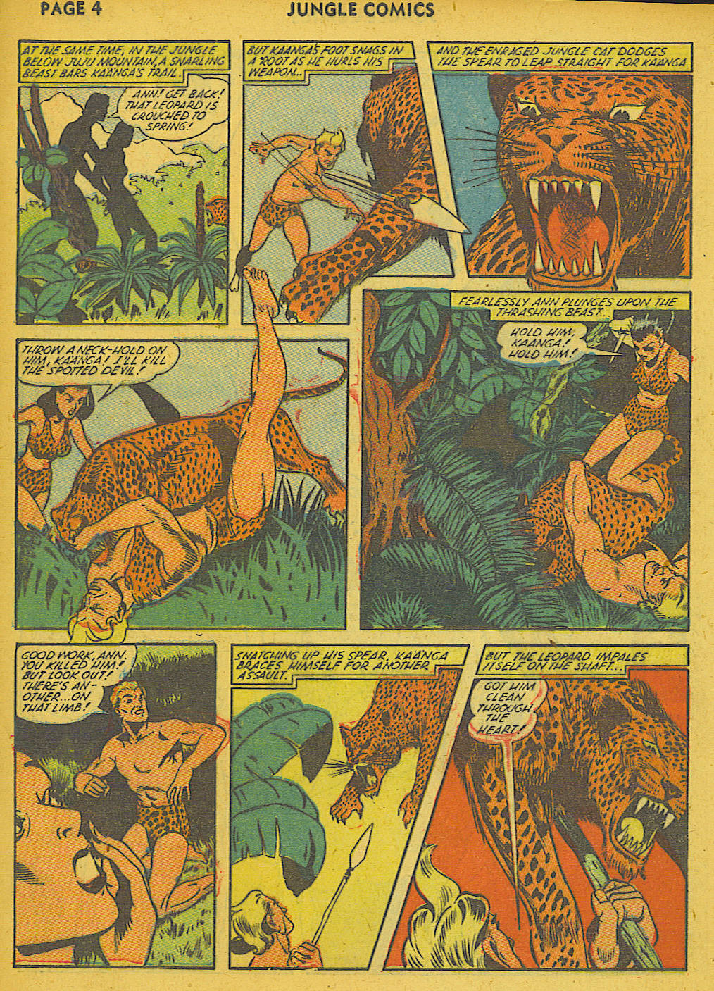 Read online Jungle Comics comic -  Issue #36 - 7