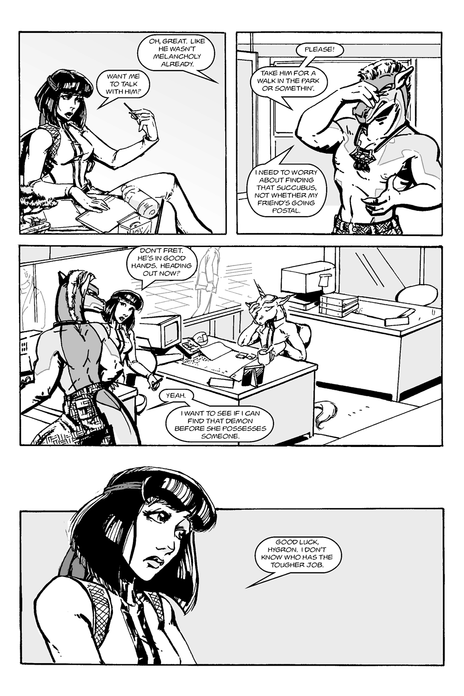 Read online Bureau of Mana Investigation comic -  Issue #1 - 22