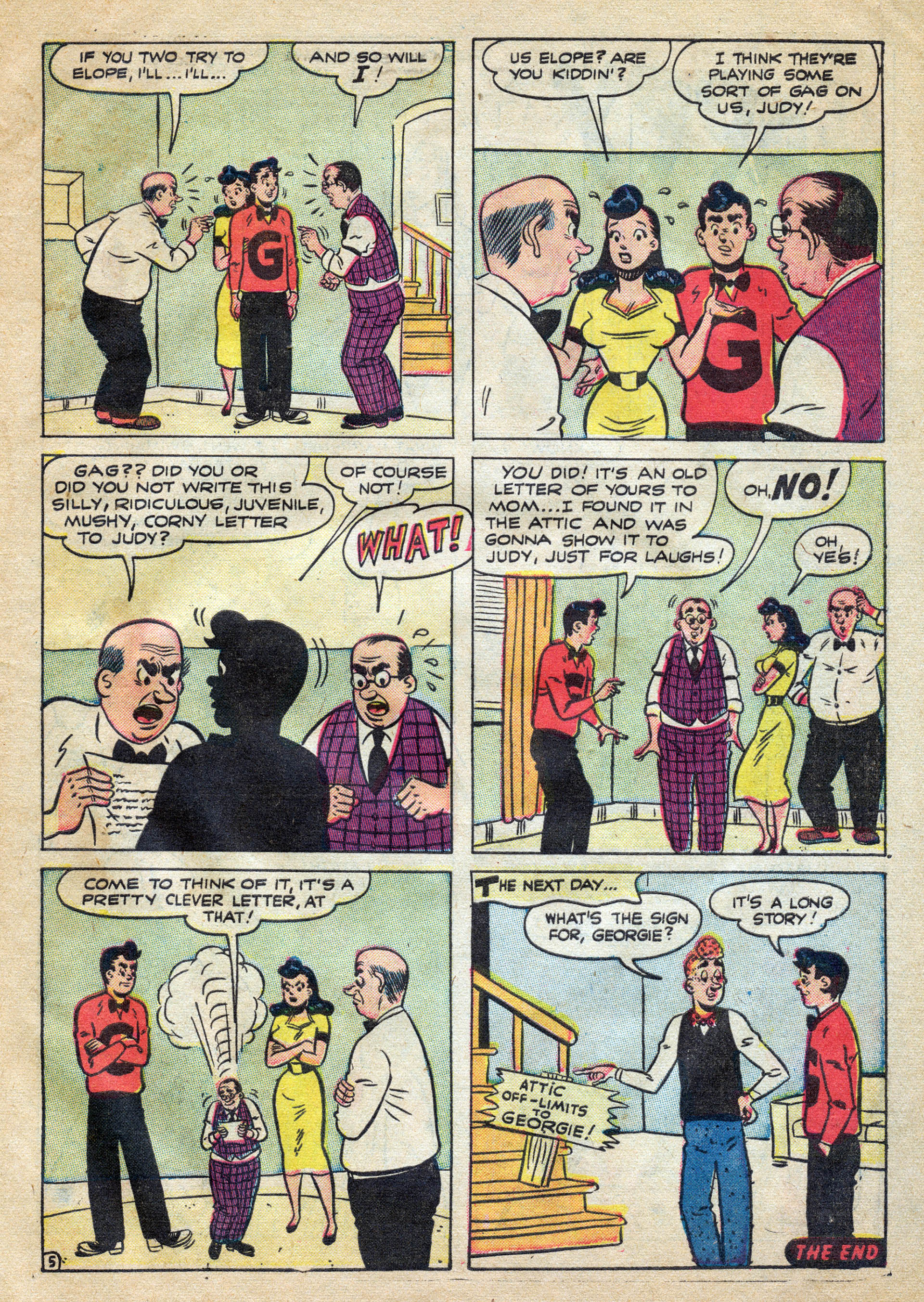Read online Georgie Comics (1949) comic -  Issue #39 - 7