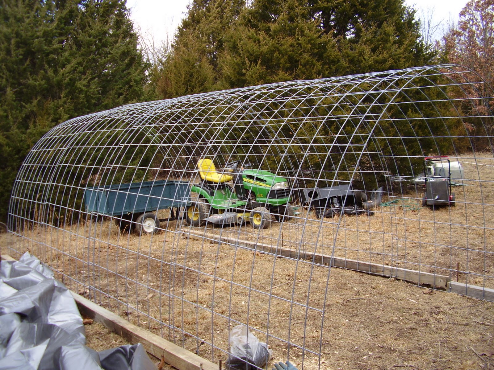 Update from Falcon Creek Cattle panel shelters