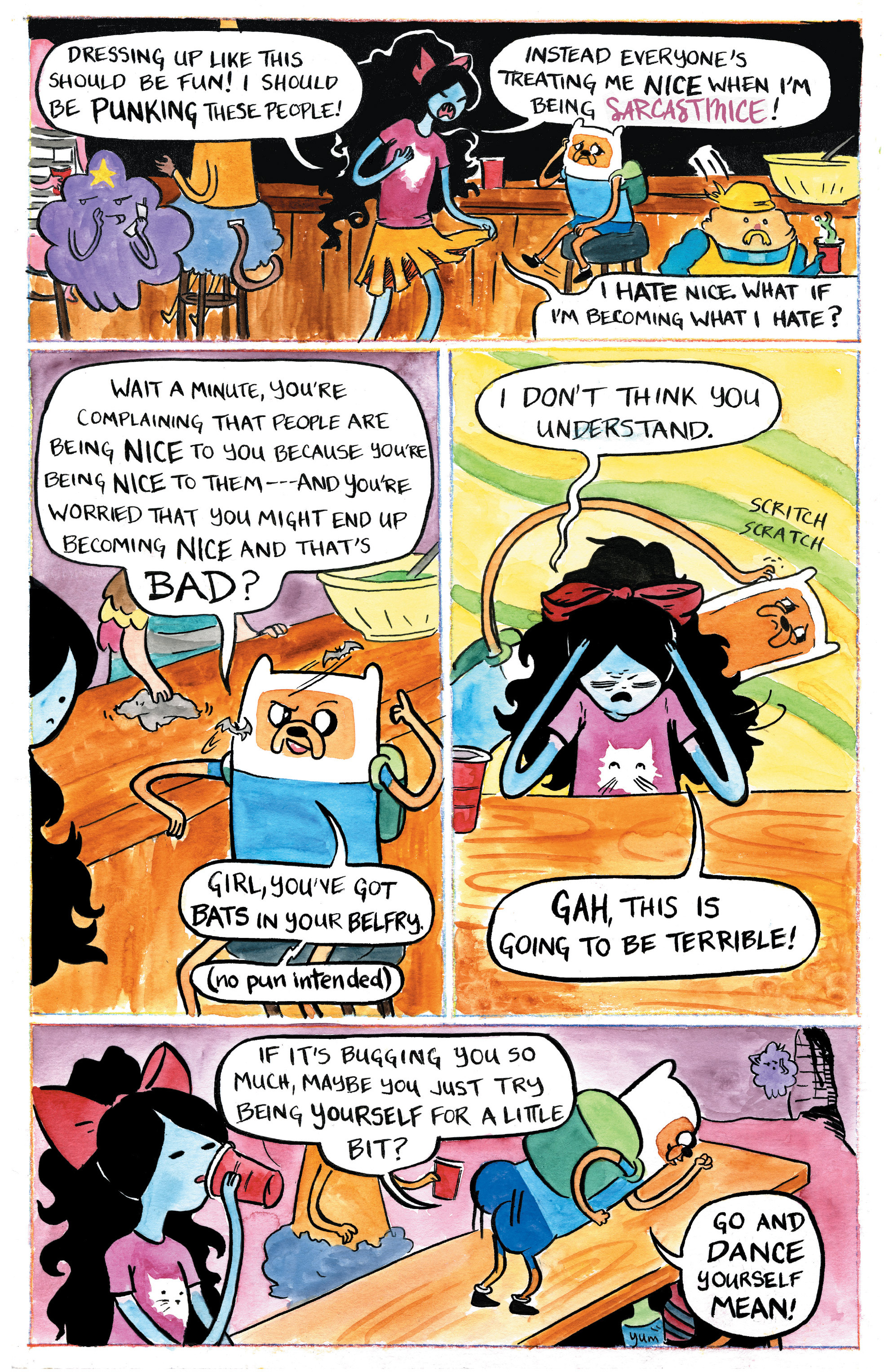 Read online Adventure Time 2013 Spoooktacular comic -  Issue # Full - 25