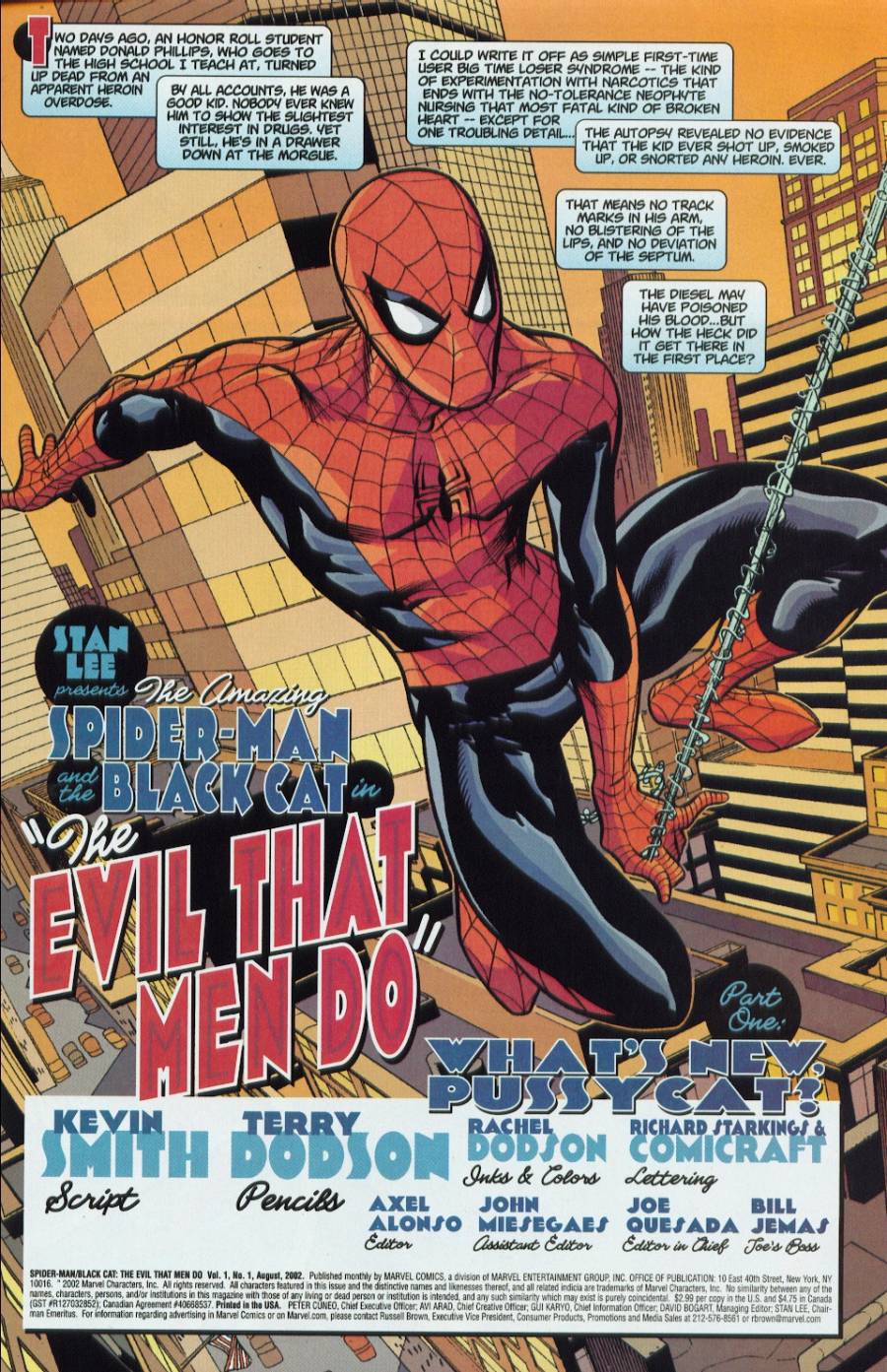 Read online Spider-Man/Black Cat: The Evil That Men Do comic -  Issue #1 - 6