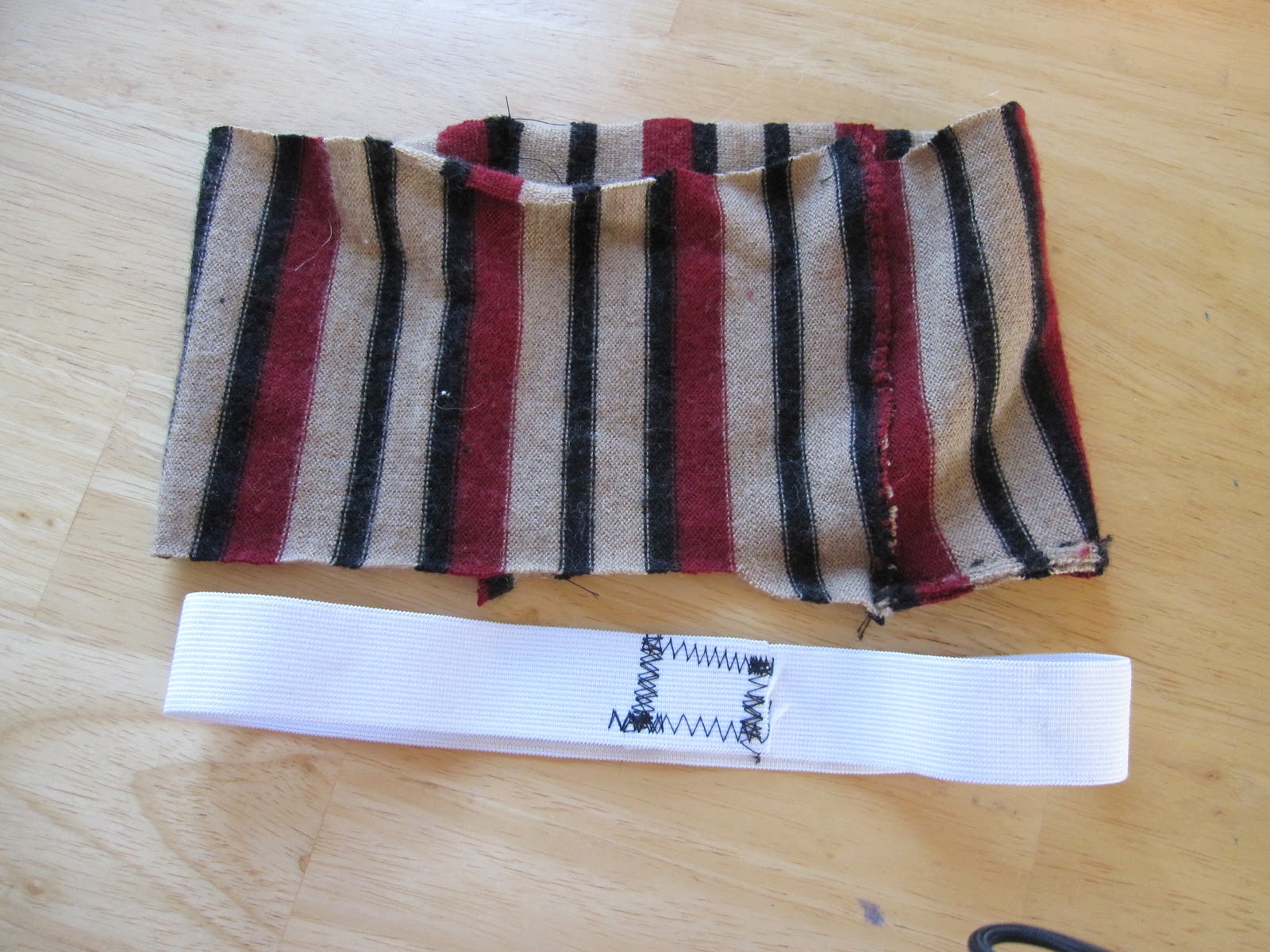 Just Make Something: Upcycling an adult sweater into wool longies